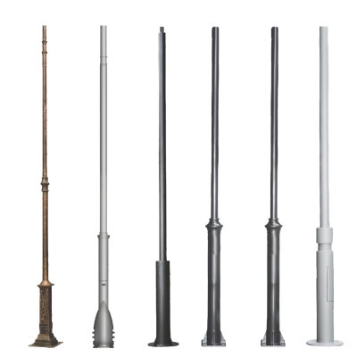 LI-8231 - LI-8236 Decorative Outdoor Pole Lights